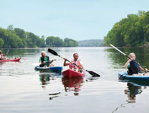 Kayaking on a Highland loch